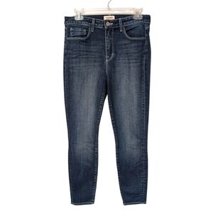 L'Agence Margot High Rise Blue Naples Women's Skinny Jeans Size 28